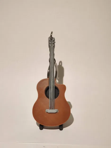 Móc Khóa Mini Guitar (Không Dùng AMS) - Image 3