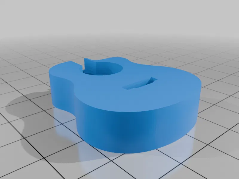 Móc Khóa Mini Guitar (Không Dùng AMS) - Image 9