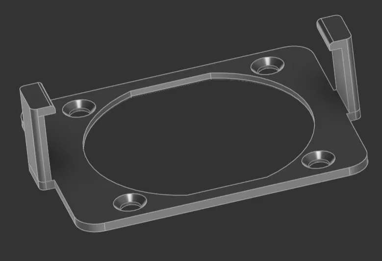 Giá đỡ quạt 40mm cho Adaptec AEC 82885T - Image 2