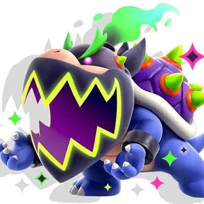 Mô Hình Bowser Jr. Đang Giận Dữ