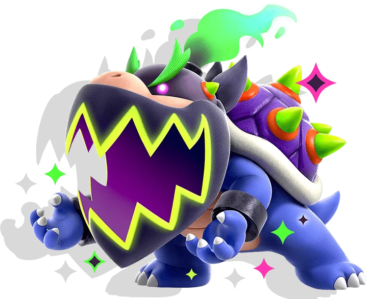 Mô Hình Bowser Jr. Đang Giận Dữ