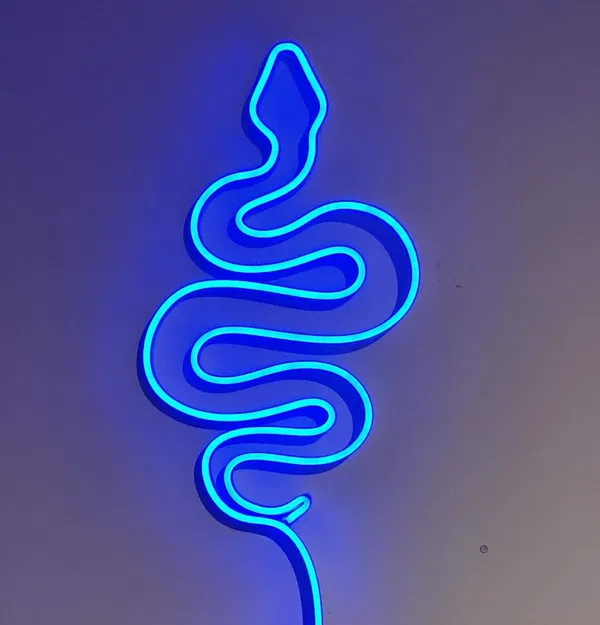 Tranh Rắn Treo Tường LED - Image 4