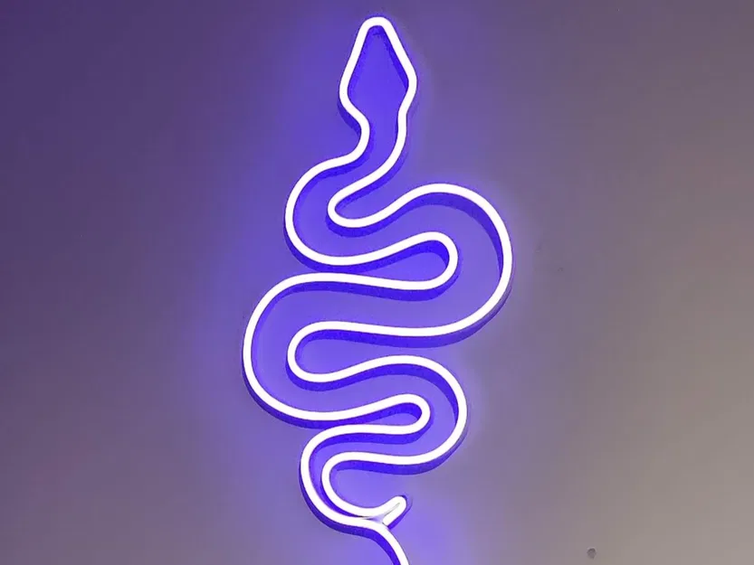 Tranh Rắn Treo Tường LED - Image 5