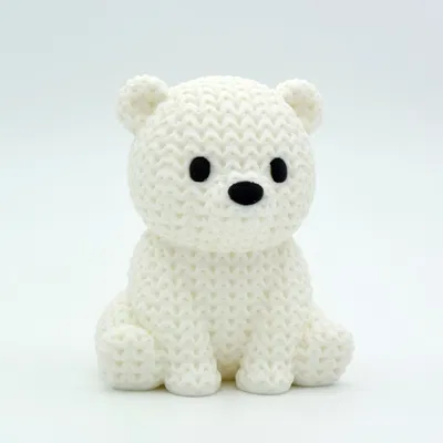 Gấu Bắc Cực Đan Len