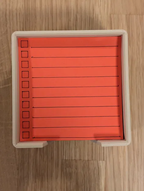 Hộp Giấy Ghi Chú Post-it Kèm Khuôn Vẽ - Image 4