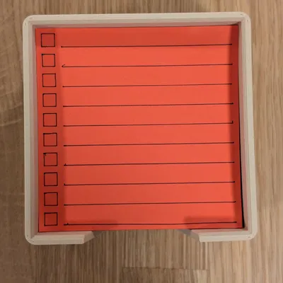 Hộp Giấy Ghi Chú Post-it Kèm Khuôn Vẽ