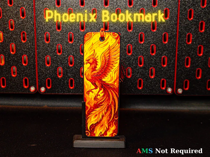Bookmark Phượng Hoàng - Hueforge - Image 1