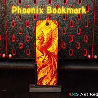 Bookmark Phượng Hoàng - Hueforge