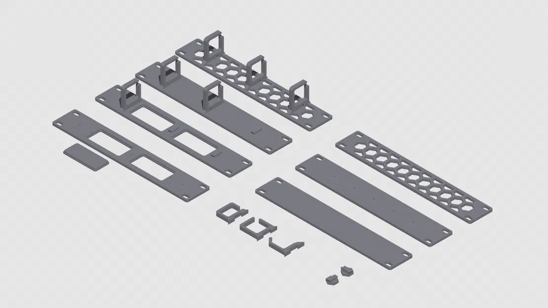 Tấm Ốp Mặt Tủ Rack 10 inch - Image 1