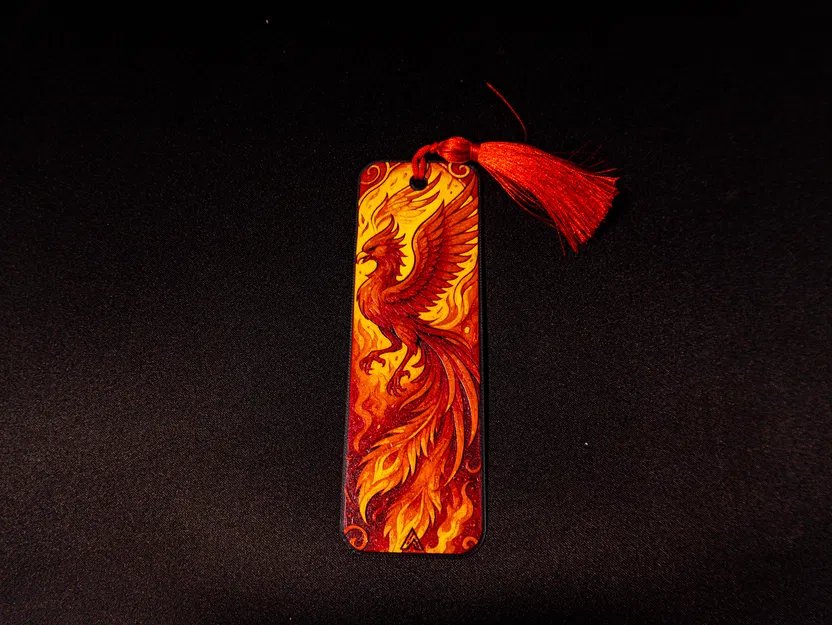 Bookmark Phượng Hoàng - Hueforge - Image 5