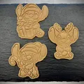 Bộ Khuôn Cắt Bánh Giáng Sinh Stitch (3 mẫu) - Thumbnail 1