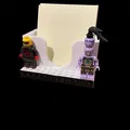 Chân Đế Giữ Giấy Ghi Chú 75x75 Có Trang Trí LEGO | Đế Bàn (Không Cần Support) - Thumbnail 2