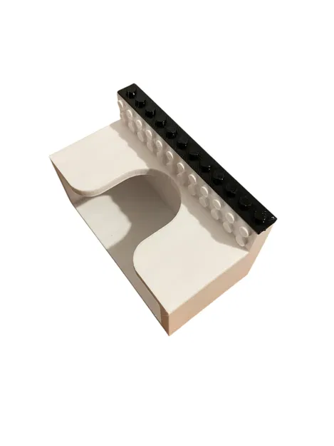 Chân Đế Giữ Giấy Ghi Chú 75x75 Có Trang Trí LEGO | Đế Bàn (Không Cần Support) - Image 6