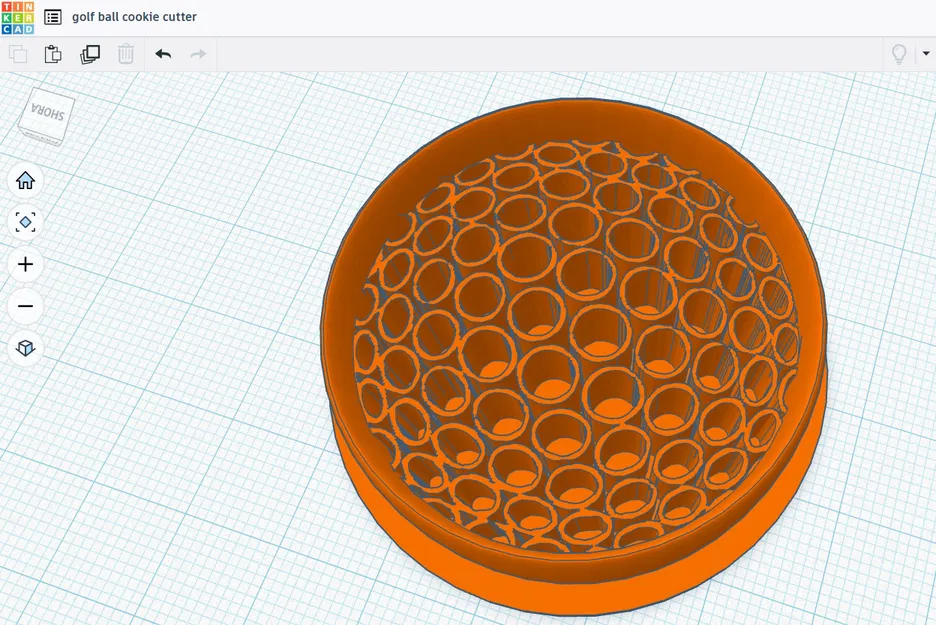 Khuôn Cắt Bánh Hình Trái Banh Golf - Image 2