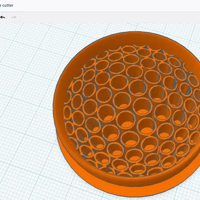 Khuôn Cắt Bánh Hình Trái Banh Golf