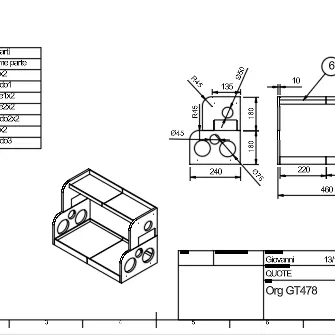 Kệ Đựng Gia Vị Tổ Chức 2 Tầng ORGANIZER GT478