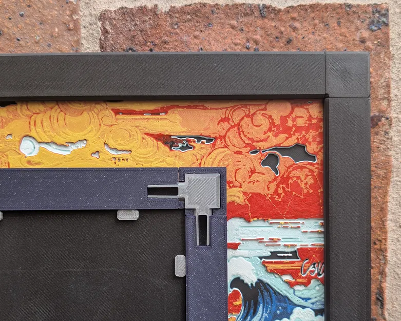 Khung lắp ghép cho Hueforge - Có giá treo tường - Image 1