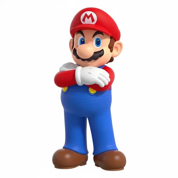 Tượng Siêu Mario Nhiều Màu Độc Đáo - Image 2
