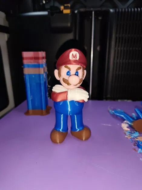 Tượng Siêu Mario Nhiều Màu Độc Đáo - Image 7