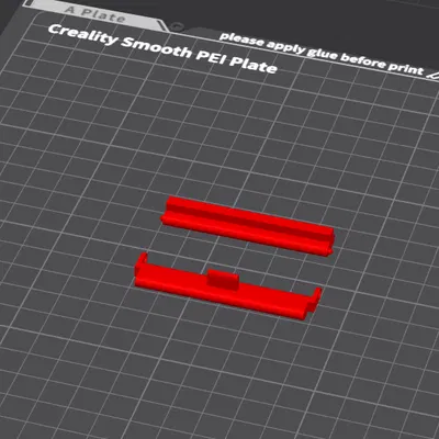 Tay nắm cửa cho màn hình garage Ender 3 V3 SE - bản phối lại