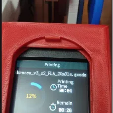 Tay nắm cửa cho màn hình garage Ender 3 V3 SE - bản phối lại