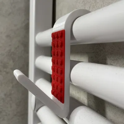 Móc Tắt Nóng Lạnh Phòng Tắm Kiểu LEGO | Treo Khăn Cho Ống Ø23/24 mm | In Hai Màu