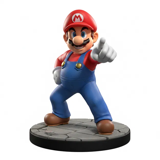 Mô hình Super Mario 3D - Image 1