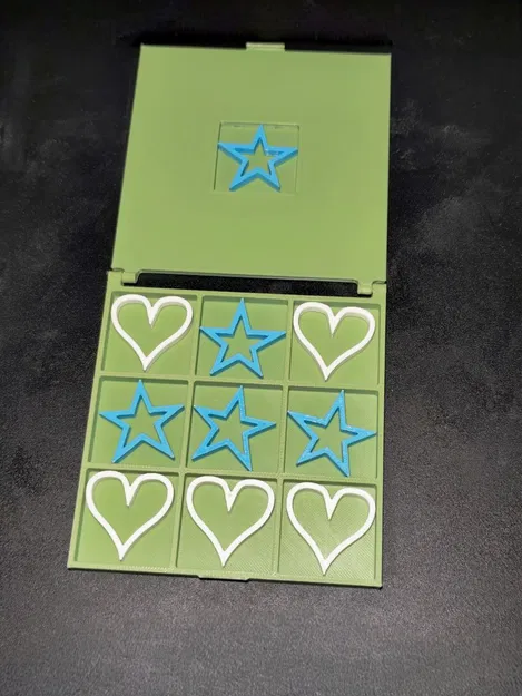 Tic-Tac-Toe Love Edition – Ngôi Sao vs Trái Tim - Image 1