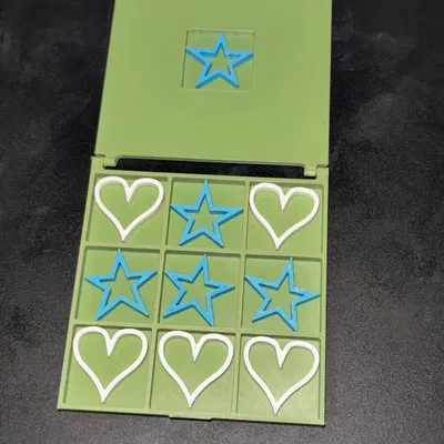 Tic-Tac-Toe Love Edition – Ngôi Sao vs Trái Tim