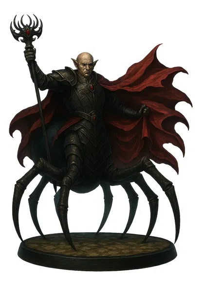 Nezznar Drider - Mô hình Miniature D&D - Image 1