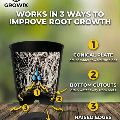 Chậu Growix RootCore — Chậu Trồng Cây Con & Rèn Luyện Rễ In 3D