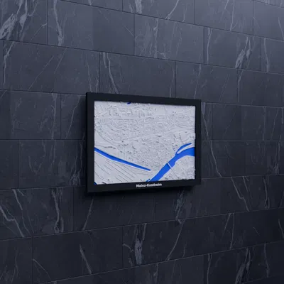 Mô hình thu nhỏ 3D Mainz-Kostheim, Đức