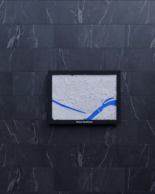 Mô hình thu nhỏ 3D Mainz-Kostheim, Đức - Image 5