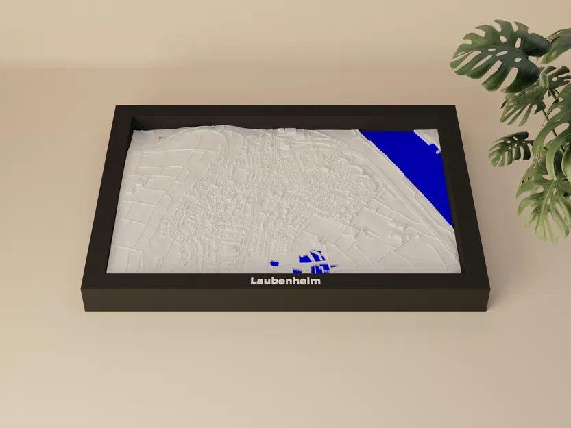 Mô hình thu nhỏ 3D Laubenheim, Đức - Image 1