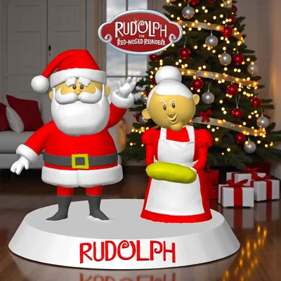 Ông Già Noel và Bà Chúa Tuyết | Tuần Lộc Mũi Đỏ