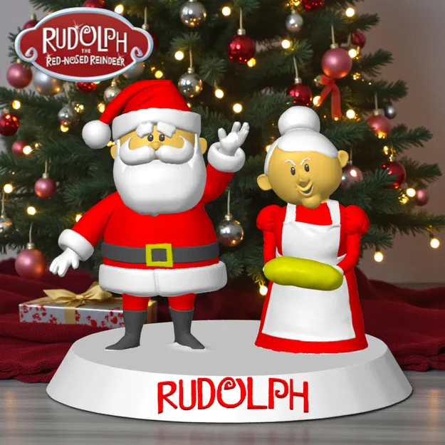 Ông Già Noel và Bà Chúa Tuyết | Tuần Lộc Mũi Đỏ - Image 2