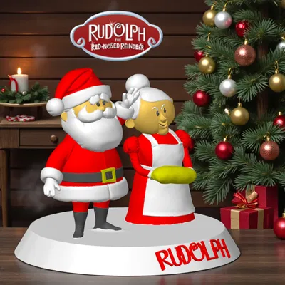 Ông Già Noel và Bà Chúa Tuyết | Tuần Lộc Mũi Đỏ