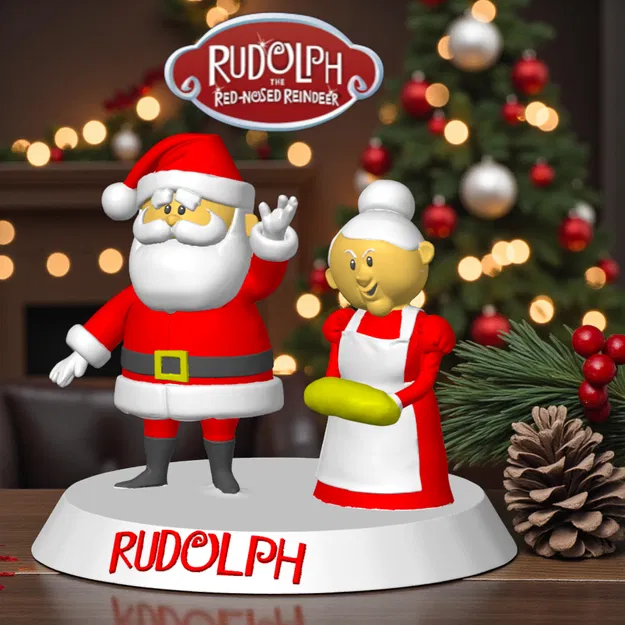 Ông Già Noel và Bà Chúa Tuyết | Tuần Lộc Mũi Đỏ - Image 5