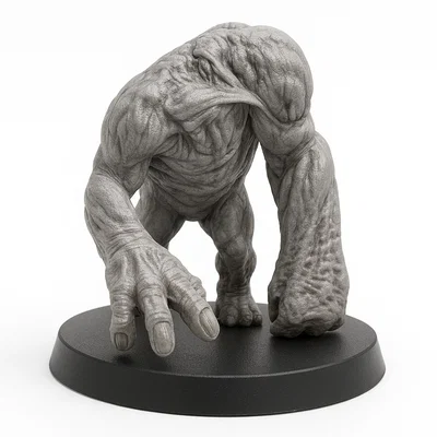 Quái vật Grafton - Mô hình 3D