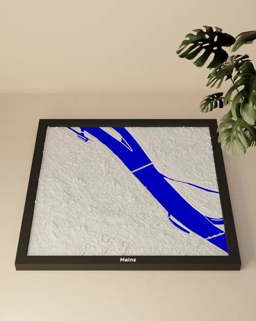 Mô hình 3D thu nhỏ Mainz, Đức - Image 1