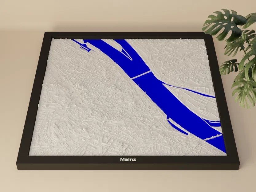 Mô hình 3D thu nhỏ Mainz, Đức - Image 2