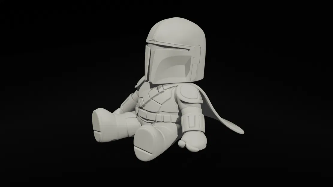 Mô Hình The Mandalorian - Mini Sitting Cutie - Image 1