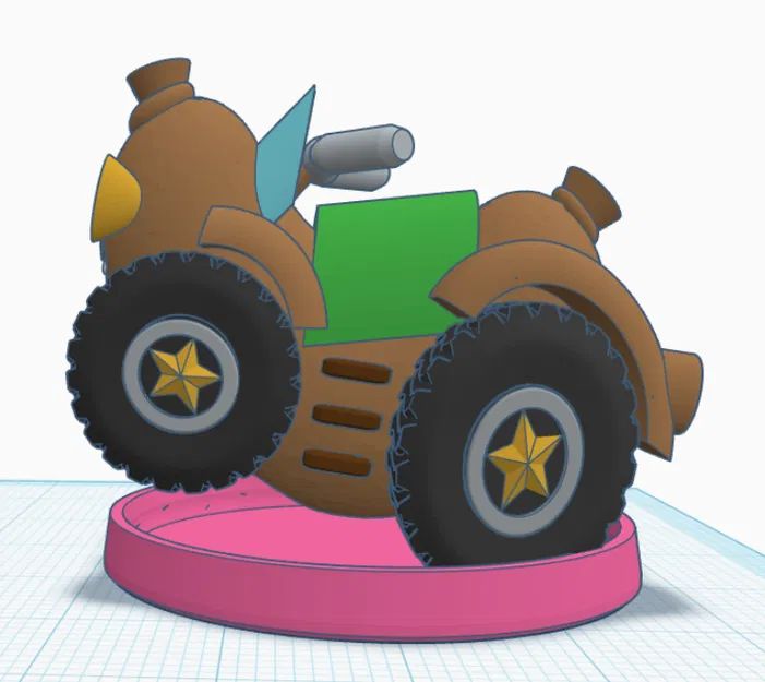 Xe Xúc Xích 4 Bánh Crash Derby Huyền Thoại - Image 2