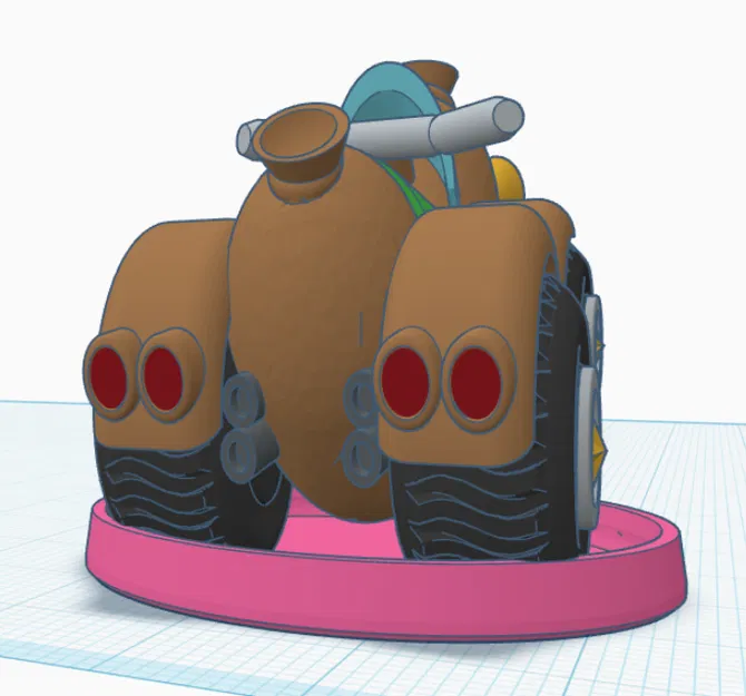 Xe Xúc Xích 4 Bánh Crash Derby Huyền Thoại - Image 4