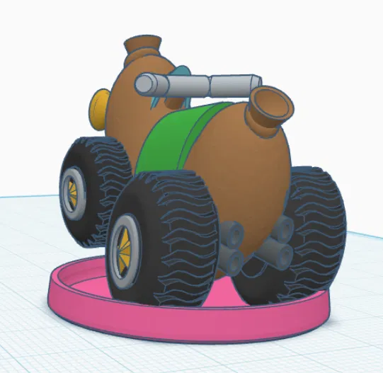 Xe Xúc Xích 4 Bánh Crash Derby Huyền Thoại - Image 6