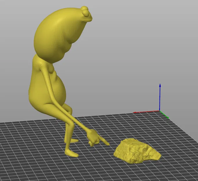 Mô hình 3D Marcus The Worm - Image 2