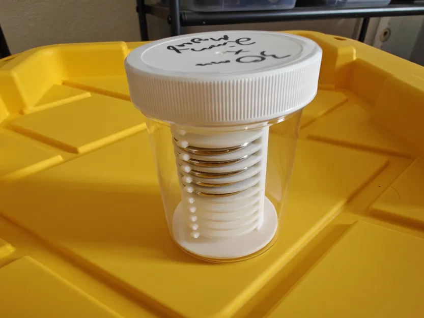 Hộp đựng nam châm 30mm x 2mm - Image 3