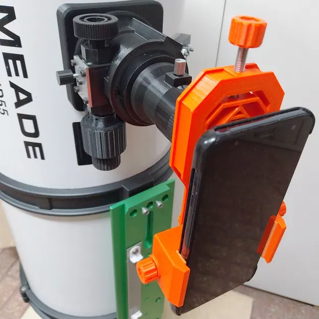 Giá đỡ điện thoại điều chỉnh cho thị kính kính thiên văn - Image 1