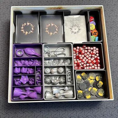 Sol: Last Days of a Star Board Game Insert