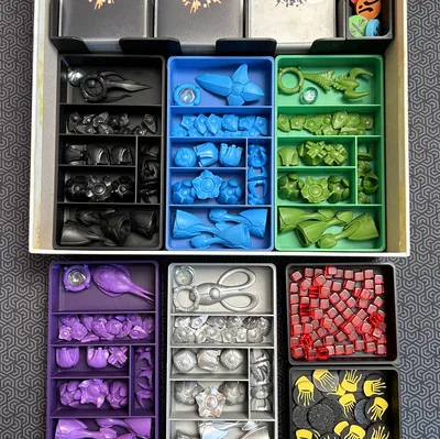 Sol: Last Days of a Star Board Game Insert